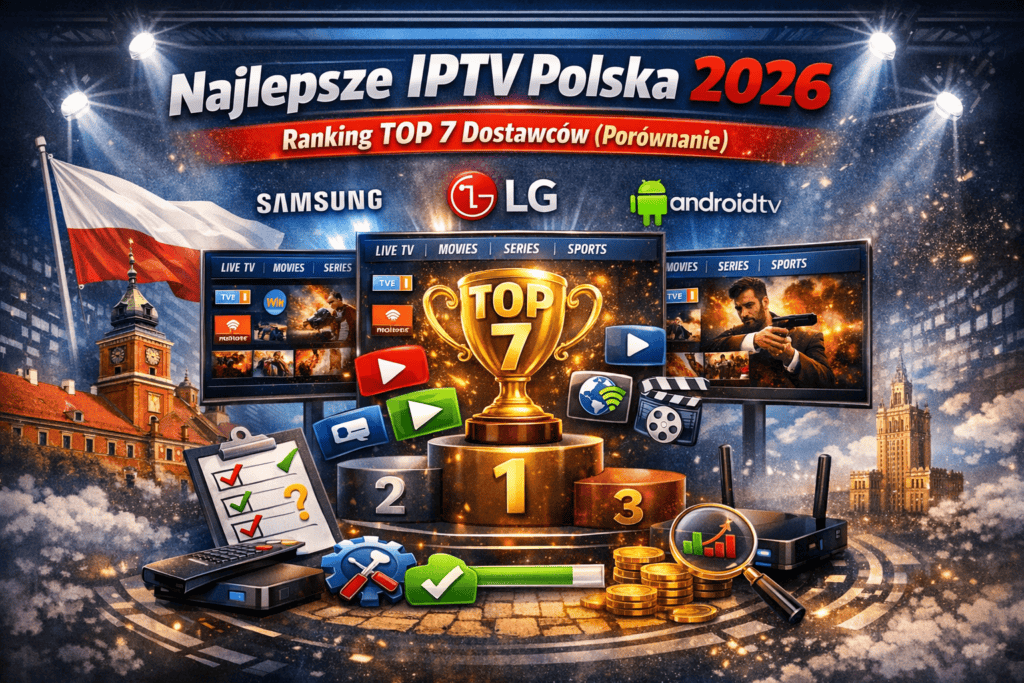 Iptv Pl Najlepsze IPTV Polska 2026 | Ranking TOP 7 Dostawców