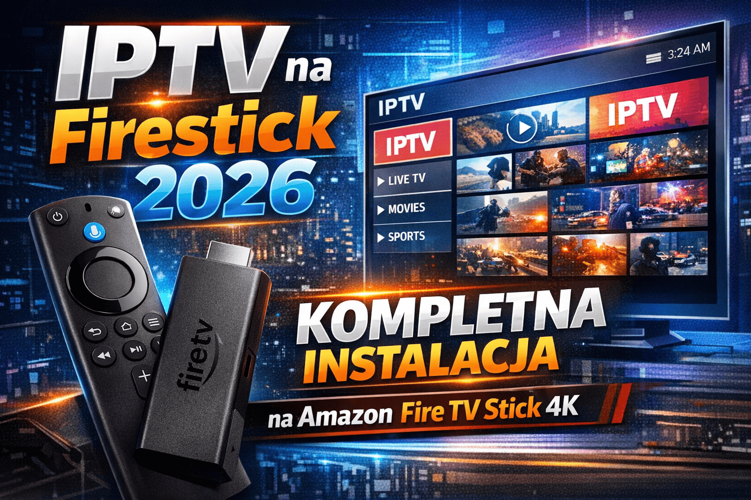 Iptv Pl IPTV na Firestick 2026 | Instalacja Amazon Fire TV 4K