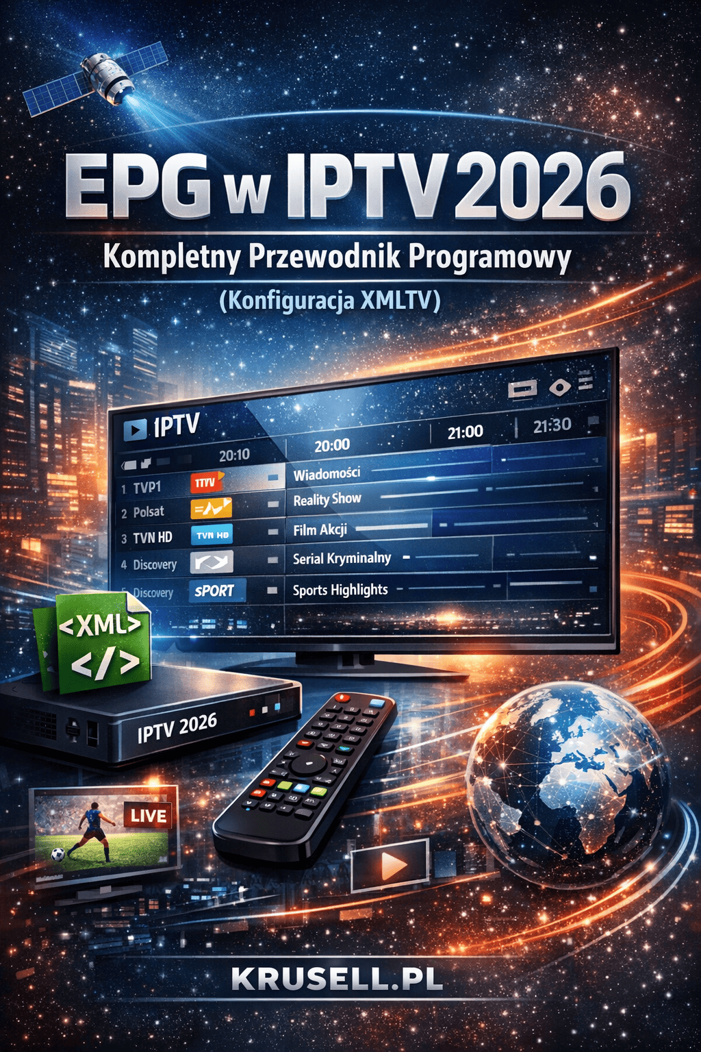 Iptv Pl EPG w IPTV 2026 | Konfiguracja XMLTV - Krusell.pl