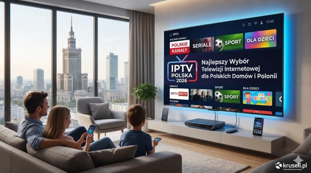 IPTV Polska 2026 - TVP Polsat TVN Canal+ Sport 30 000 kanałów - Krusell.pl