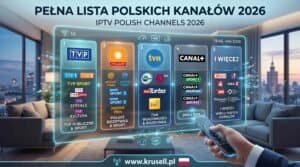 IPTV Polish channels 2026 - lista polskich kanałów TVP Polsat TVN Canal+ - Krusell.pl